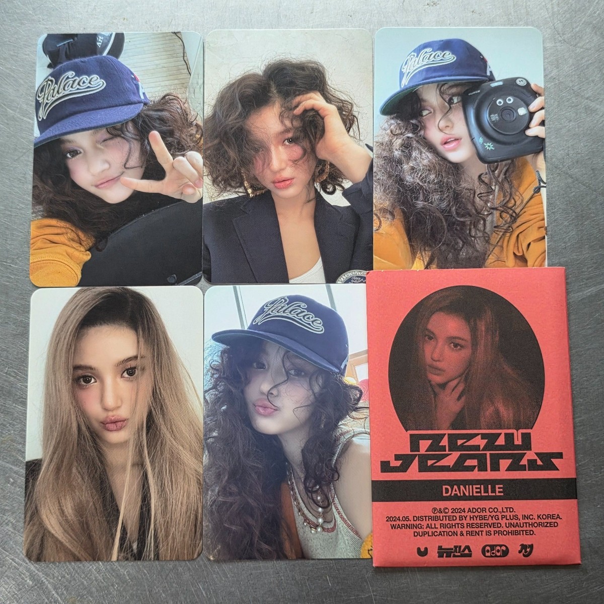 ニュージーンズ　NEW JEANS ダニエル　トレカ5枚セット Danielle New Jeans 5 Photocard SET Album 