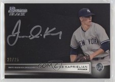 2015 Bowman's Best Bowman Black 20/25 James Kaprielian #BBC-JK Auto i5q