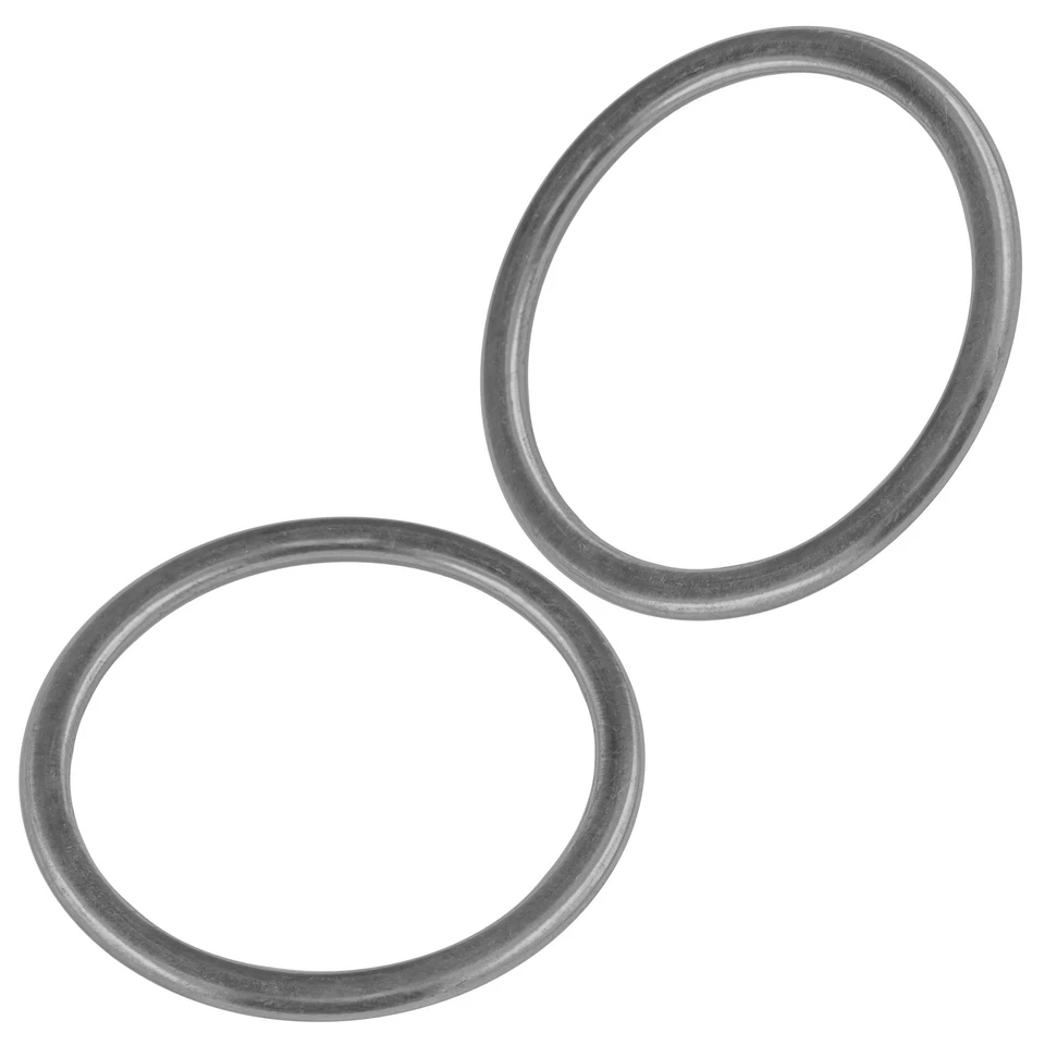 2 Exhaust Pipe Gaskets for Kawasaki VN750A Vulcan 750 1986-2006 Foto 4 de 4