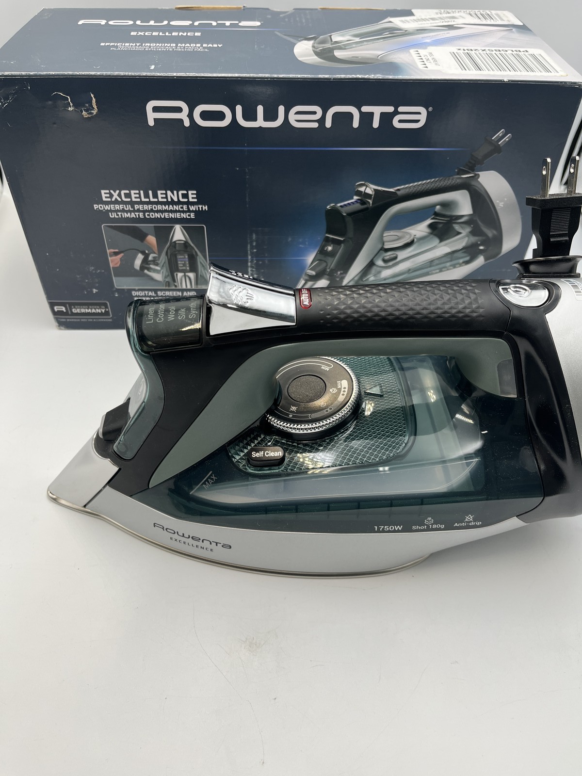 Focus Excellence Stainless Steel Soleplate Steam Iron Dw5433