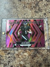 2023 Panini Phoenix - Fire Forged Jalen Hurts Pink /175