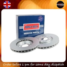 BRAKE FOR JEEP COMPASS RENEGADE DISCX2 BORG & BECK FRONT