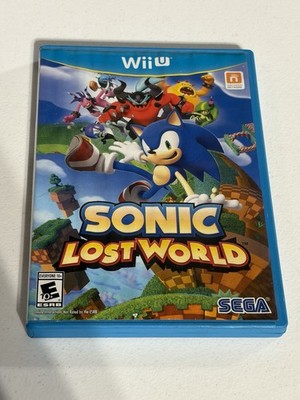 Sonic Lost World - Nintendo Wii U Case And Game Excellent Condition