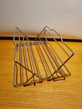 Foldable Adjustable Stainless Steel Turkey Roasting Rack Ovens Grills 11" X 10"