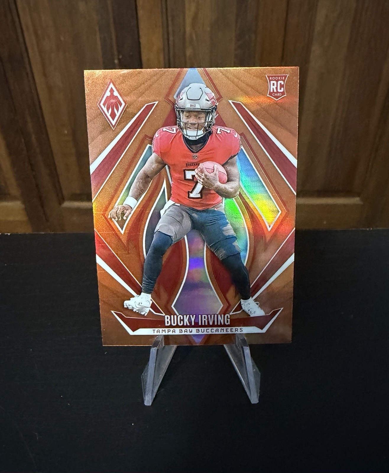 🔥2024 Panini Phoenix No. 166 Bucky Irving Orange (RC)