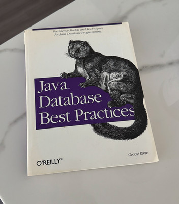 Java Database Best Practices - Very Good Condition - Free Shipping 