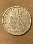 1854 P Seated Liberty Half Dollar - As Shown! (#1626)