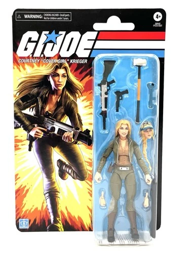 Hasbro G.IJoe Classified Series Retro Collection Cover Girl Boxed 6 Inch