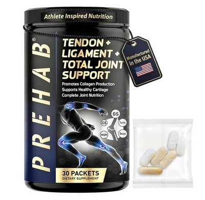 Tendon + Ligament + Total Joint Support | #1 Joint Supplement for Athletes | 40