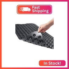 YINENN Bath and Shower Safety Mats 40x16 inch, Non Slip with Suction Cups for Ba