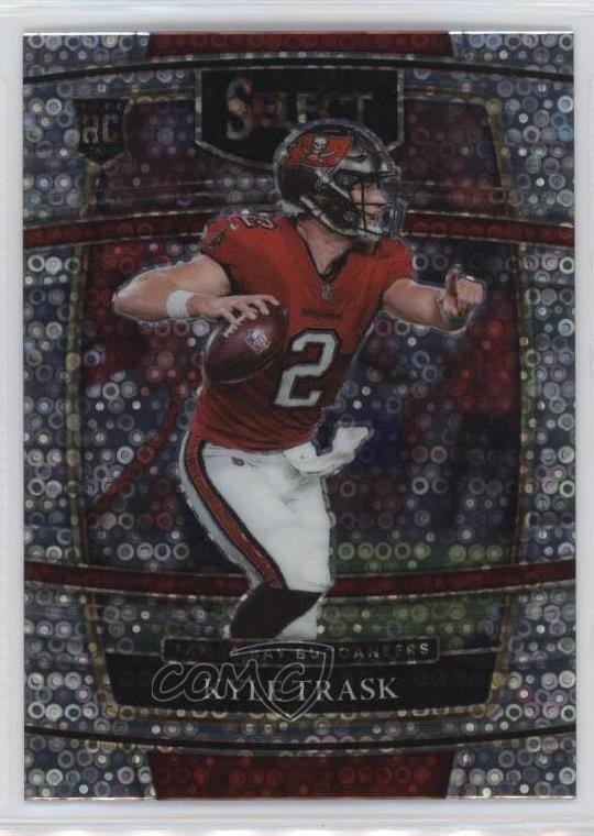 2021 Panini Select Concourse Disco Prizm Kyle Trask #63 d4y
