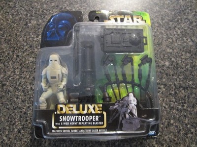 Star Wars Action Figure - Deluxe - Snowtrooper - 1996 - Hasbro