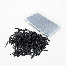 2BA Thread Plastic Tip Dart Points 500 Pack Soft Dart Tips Replacement Plastic 