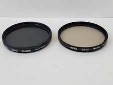 2 Hoya Filters 58mm PL-CIR And 58mm Warm With...