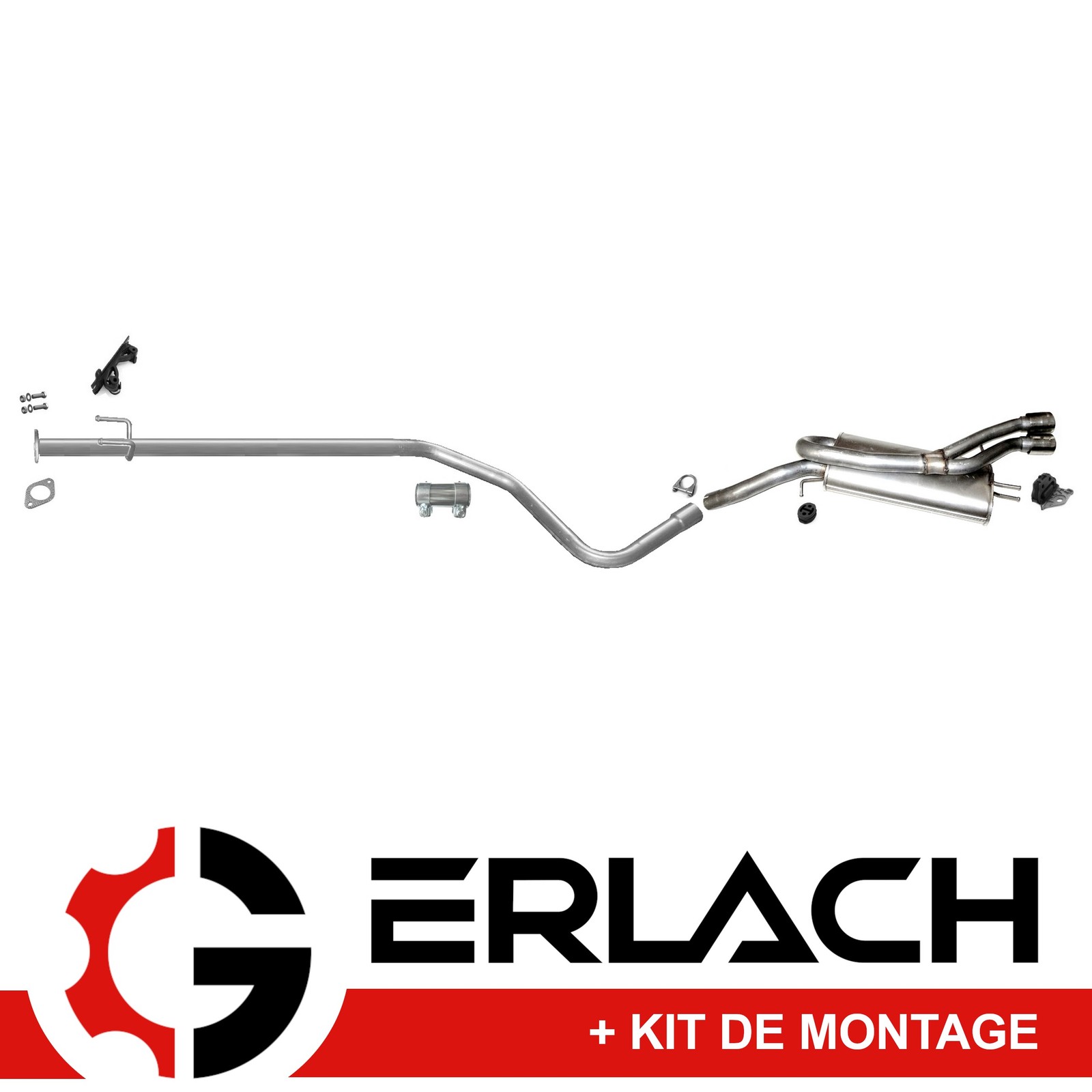 Echappement Fiat Bravo II 1.6 JTD anti vibration pour stopper le bruit moteur