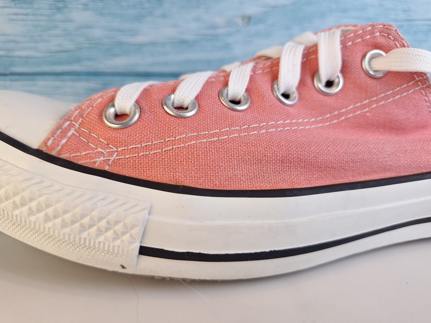 Converse All Star Chuck Taylor Low Top Pink Canvas Sneakers Mens 6 thumbnail 3