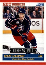 2010-11 Score #612 Matt Calvert RC - HKY