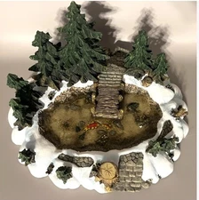 Department 56 ~ Village Pine Point Pond ~ #52618 Snow Village