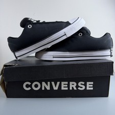Converse Chuck Taylor All Star Sneakers Men's 10 Black Lifestyle Shoes HAWK257