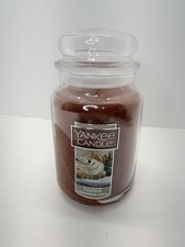 New Yankee Candle Glass Pumpkin Cinnamon Swir...
