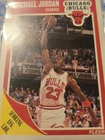 Michael Jordan 23 NBA Card, Chicago Bulls 1989 Fleer 21.  I have two cards left.