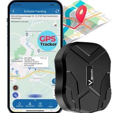 GPS Tracker  5000mAh Echtzeit Ortung Magnetauto Motorrad LKW