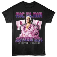 Ric Flair Nature Boy Gradient Black Wrestling Shirt