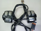 Harley-Davidson 2001 Dyna Wide Glide Hand Control Switches Black & Chrome