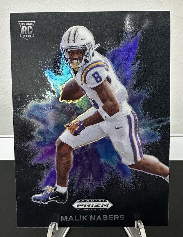 Malik Nabers Color Blast SSP LSU - 2024 Panini Prizm Draft Picks - #CB-15 (RC)