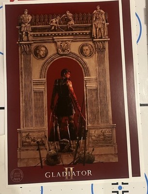 Gladiator II 2 Promo Movie Poster 2024 Limited Edition x 2