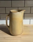 Frankoma Pottery Desert Beige Large Pitcher #81 Excellent Vintage 7.5" Tall
