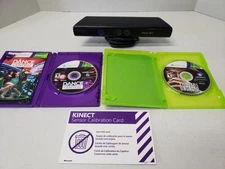 Microsoft Xbox 360 Kinect Sensor Bundle – 2 Kinect Games + Sensor Dance Fighters