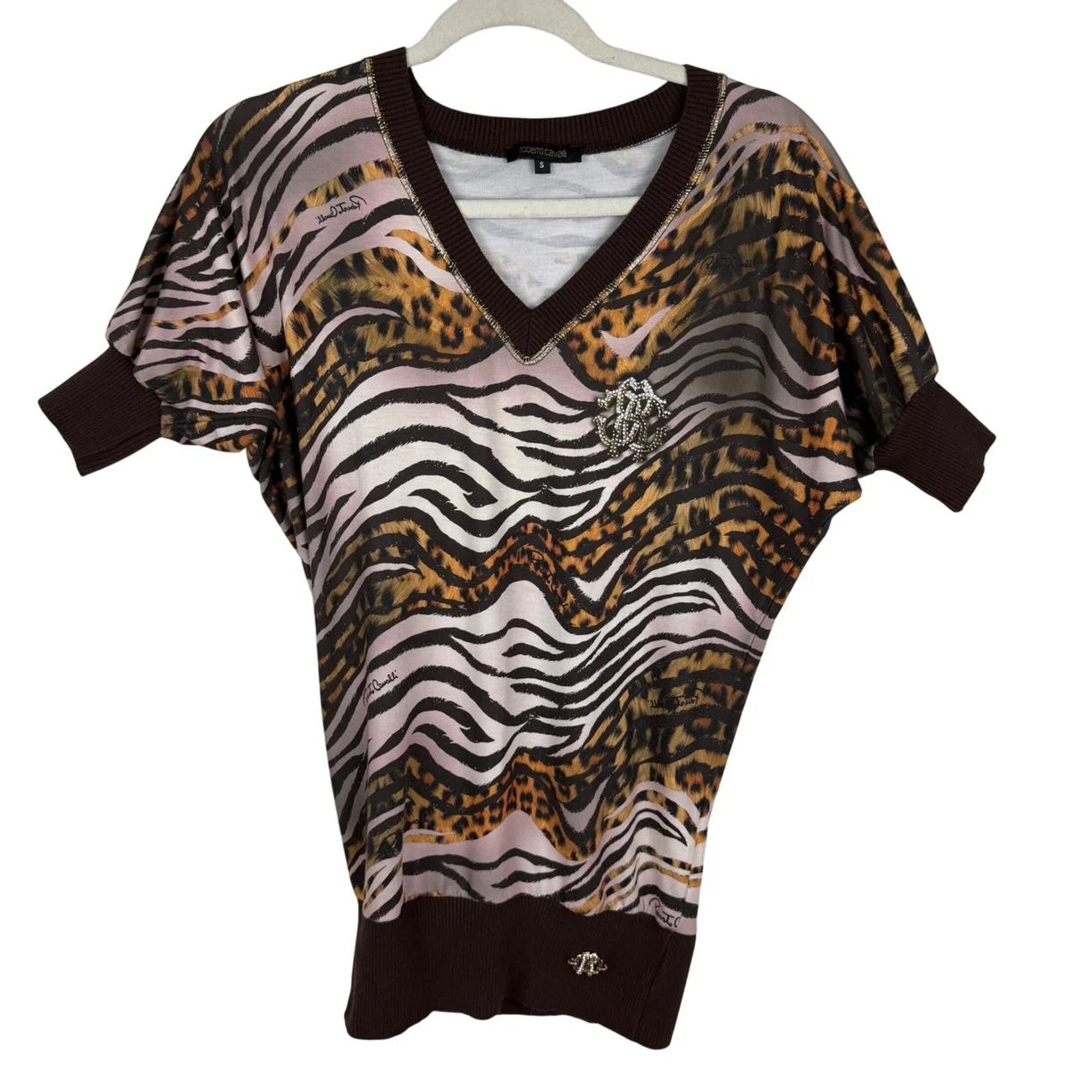 Roberto Cavalli Animal Print Sweaters for Women for sale | eBay