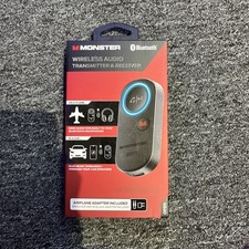 Monster Bluetooth Wireless Audio Transmitter  Receiver AUX Adapter New