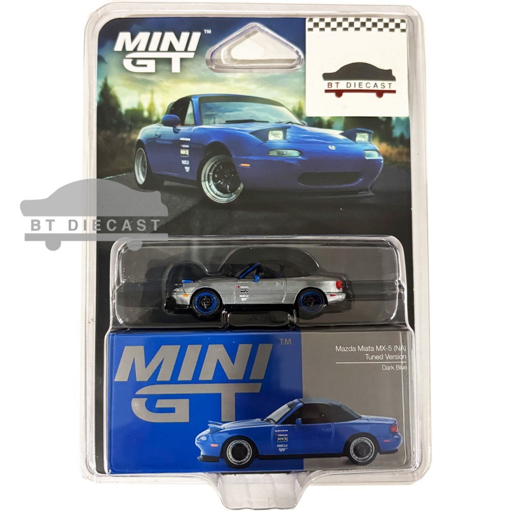 MINI GT MAZDA MIATA MX-5 (NA) TUNED VERSION 1/64 DIECAST MGT01069