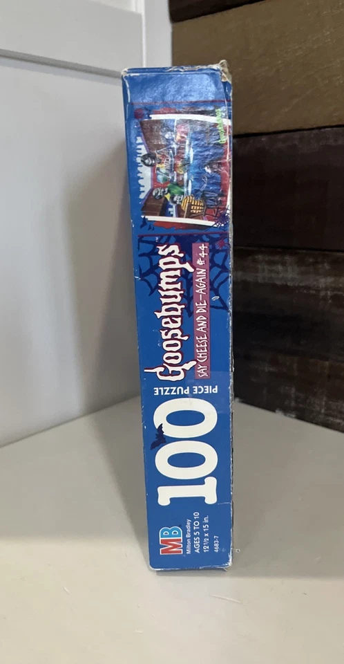 Goosebumps - PUZZLE "Say Cheese and Die Again", 100Pc, Vintage 1995, COMPLETE! - Image 3 of 4