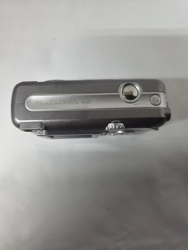 Canon PowerShot A410 3.2MP Digital Camera - Silver Came On - Image 3 of 4
