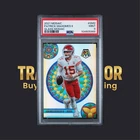 PSA 9 2021 Panini Mosaic Glass Mosaic #GM2 Patrick Mahomes II Chiefs