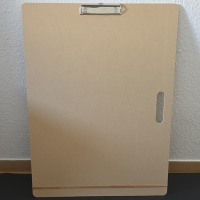 CHICIRIS Sketch Board 45 × 60 cm großes Zeichenbrett aus Holz, A3 Zeichenbrett