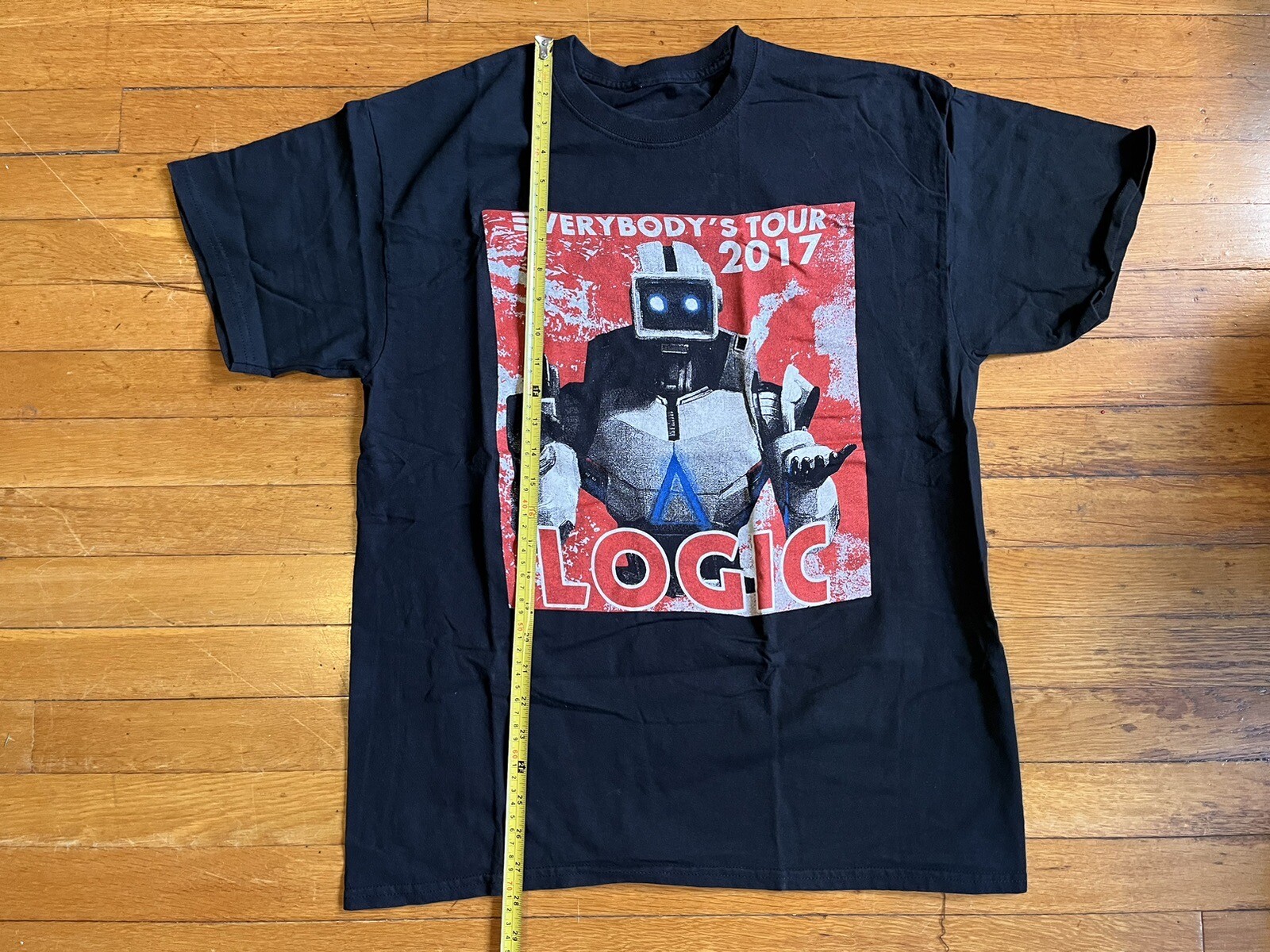 Logic Shirt Mens Large Black Everybodys Tour 2017 Joe… - Gem