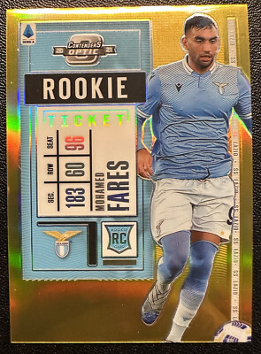 Mohamed Fares 2020-21 Chronicles Contenders Optic Rookie Ticket Gold 5/10