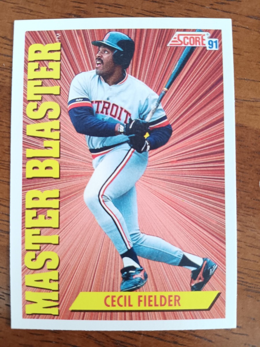 CECIL FIELDER DETROIT TIGERS 
