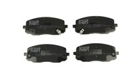 Hart 224 147 Bremsbelagsatz, Scheibenbremse FüR Hyundai, Kia