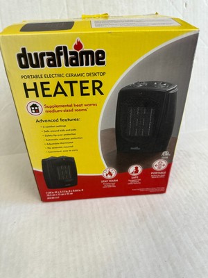 duraflame portable electric ceramic desktop heater | eBay