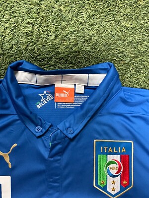 Puma BUFFON 1 ネイビー Lサイズ シャツ Italy Puma Buffon 1 2004 Home Goalkeeper Jersey