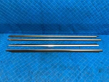 94-99 MERCEDES BENZ S500 DOOR INTERIOR GLASS WINDOW TRIM RUBBER MOLDING BELT SET