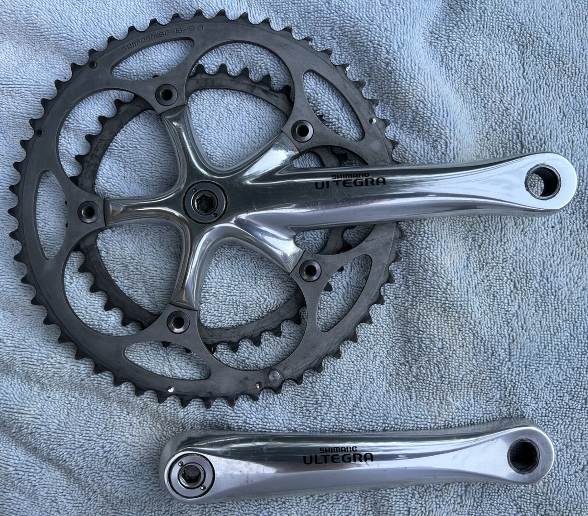Shimano Ultegra Crankset 170mm 53/39T Chainrings Road Bike FC-6500