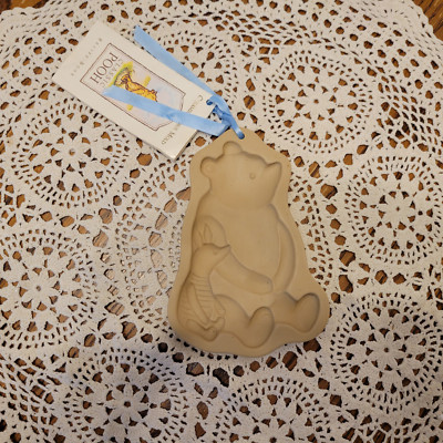 DISNEY Pooh Bear Brown Bag Cookie Stamp Hill Design Vintage UNUSED