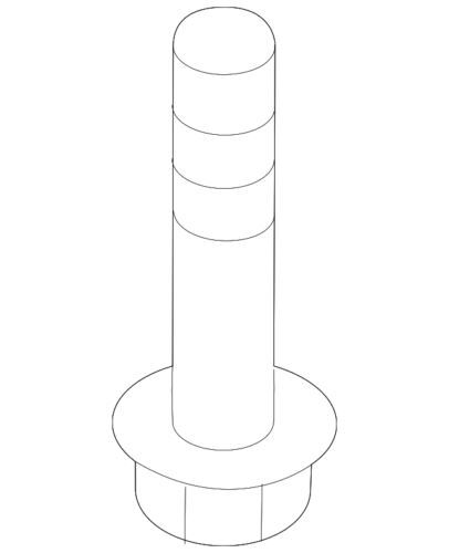 Tornillo de barra estabilizadora para Ford (N/P W711107-S442)