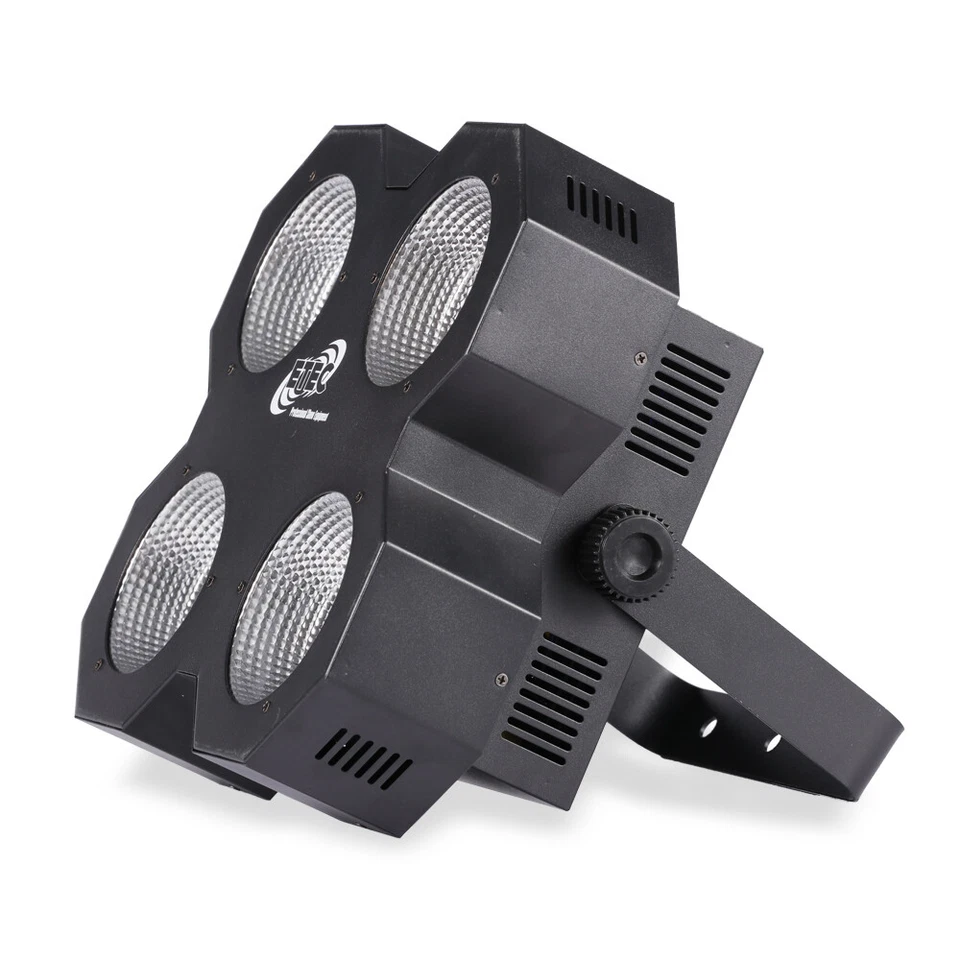 ETEC LED Audience Blinder 4x50W COB DMX Warmweiß Strobe Party Disco Show DJ Club - Bild 4 von 4